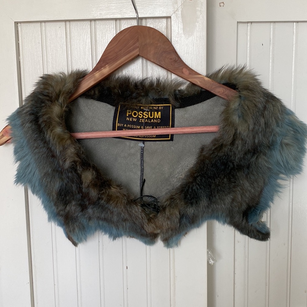 New Zealand Possum Fur Collar